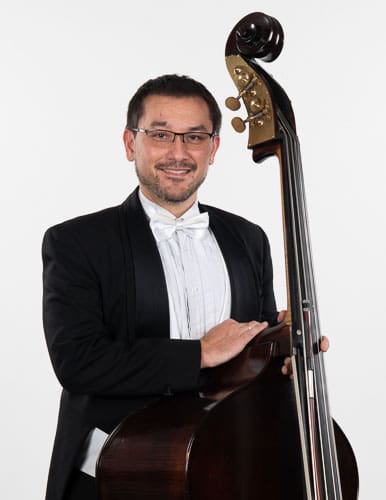 Christopher Riley Principal Bassist.